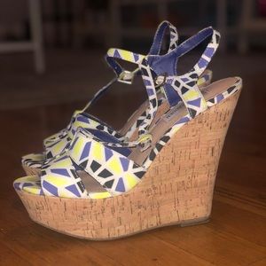 Steve Madden Cork Wedges